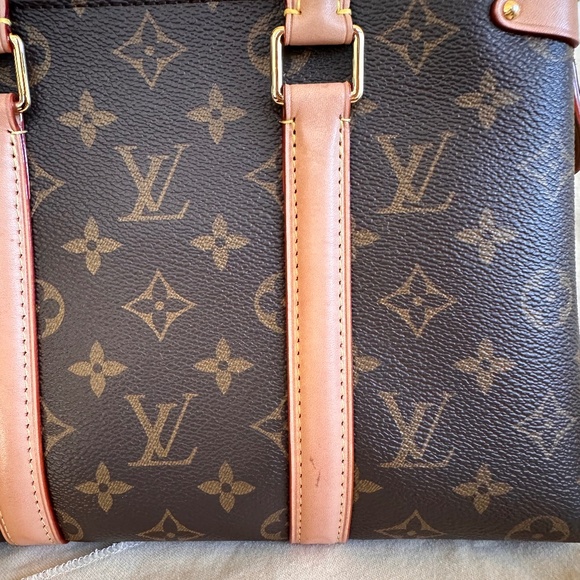 Louis Vuitton Soufflot BB Monogram M44815 Handbag 2WAY Brown - Picture 9 of 17